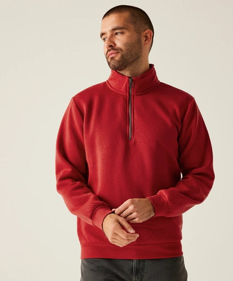 Men's Pro Quarter Zip Sweatshirt | Classic Red