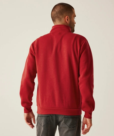 Men's Pro Quarter Zip Sweatshirt | Classic Red