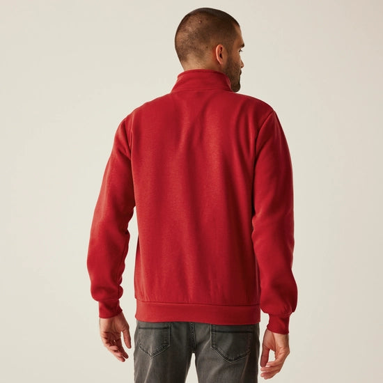 Men's Pro Quarter Zip Sweatshirt | Classic Red