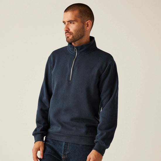 Men's Pro Quarter Zip Sweatshirt | Navy