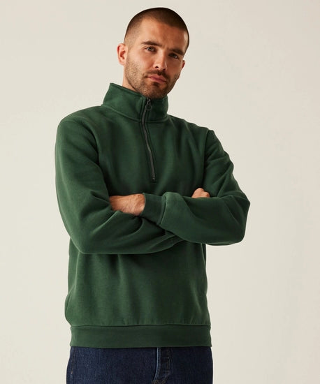 Men's Pro Quarter Zip Sweatshirt | Dark Green