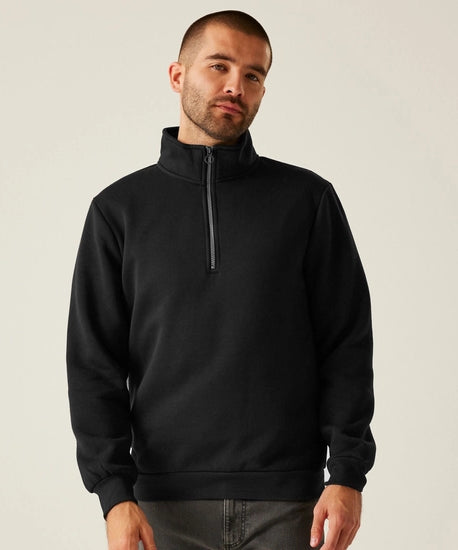 Men's Pro Quarter Zip Sweatshirt | Black
