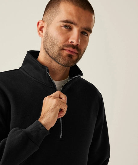 Men's Pro Quarter Zip Sweatshirt | Black