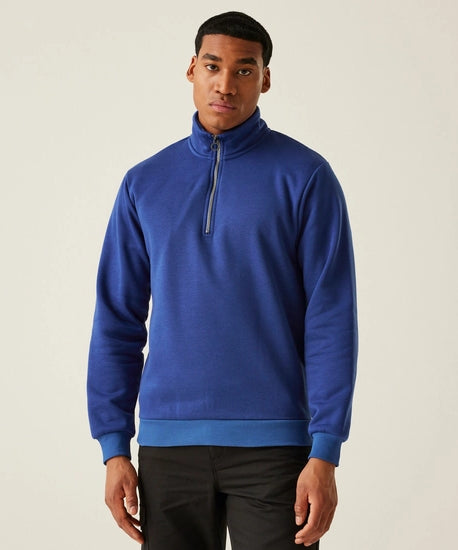 Men's Pro Quarter Zip Sweatshirt | New Royal