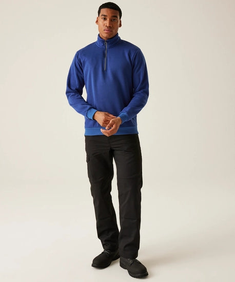 Men's Pro Quarter Zip Sweatshirt | New Royal
