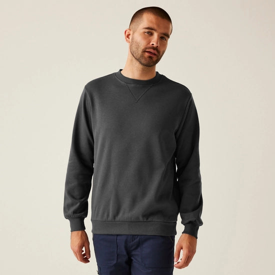 Men's Pro Crewneck Sweatshirt | Seal Grey