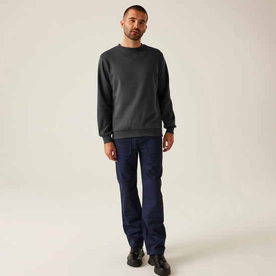 Men's Pro Crewneck Sweatshirt | Seal Grey