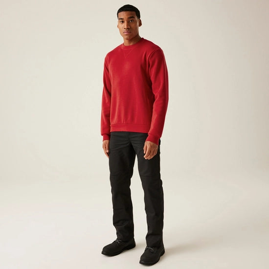 Men's Pro Crewneck Sweatshirt | Classic Red