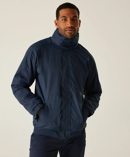 Men's Dover Fleece Lined Waterproof Insulated Bomber Jacket | Navy