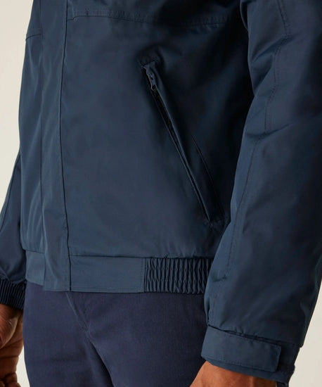Men's Dover Fleece Lined Waterproof Insulated Bomber Jacket | Navy