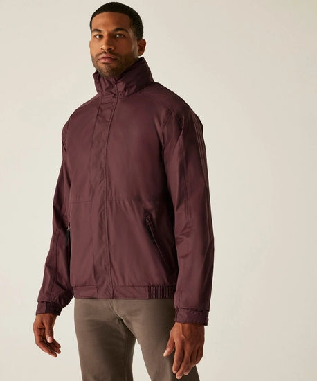 Men's Dover Fleece Lined Waterproof Insulated Bomber Jacket | Burgundy