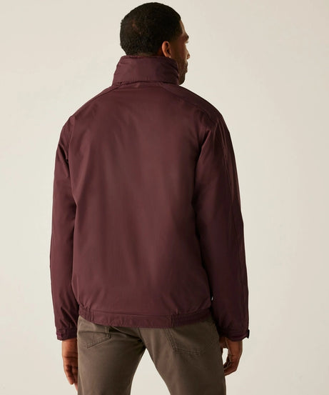 Men's Dover Fleece Lined Waterproof Insulated Bomber Jacket | Burgundy