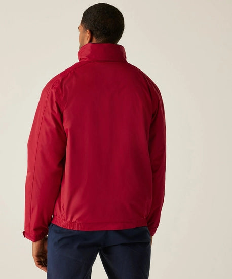 Men's Dover Fleece Lined Waterproof Insulated Bomber Jacket | Classic Red Navy