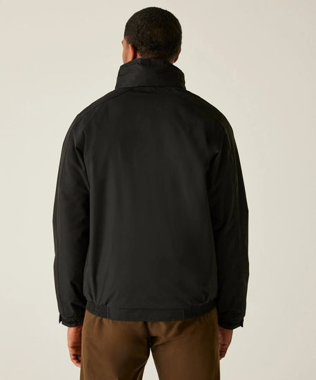 Men's Dover Fleece Lined Waterproof Insulated Bomber Jacket | Black