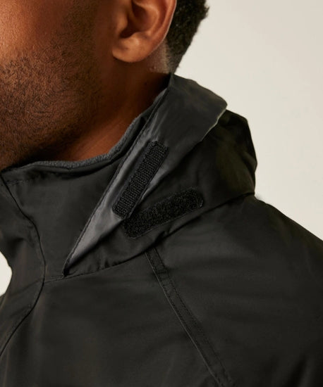 Men's Dover Fleece Lined Waterproof Insulated Bomber Jacket | Black