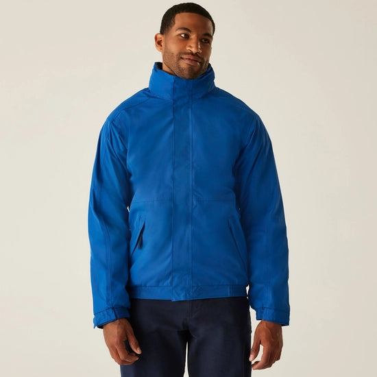 Men's Dover Fleece Lined Waterproof Insulated Bomber Jacket | Royal Blue Navy