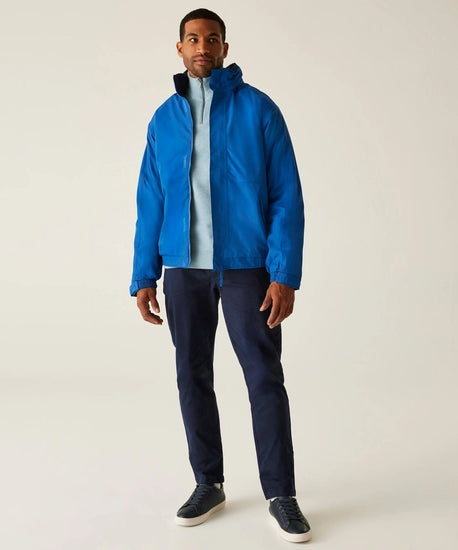 Men's Dover Fleece Lined Waterproof Insulated Bomber Jacket | Royal Blue Navy