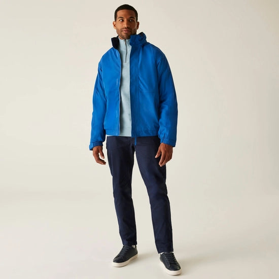 Men's Dover Fleece Lined Waterproof Insulated Bomber Jacket | Royal Blue Navy