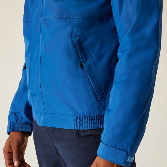 Men's Dover Fleece Lined Waterproof Insulated Bomber Jacket | Royal Blue Navy