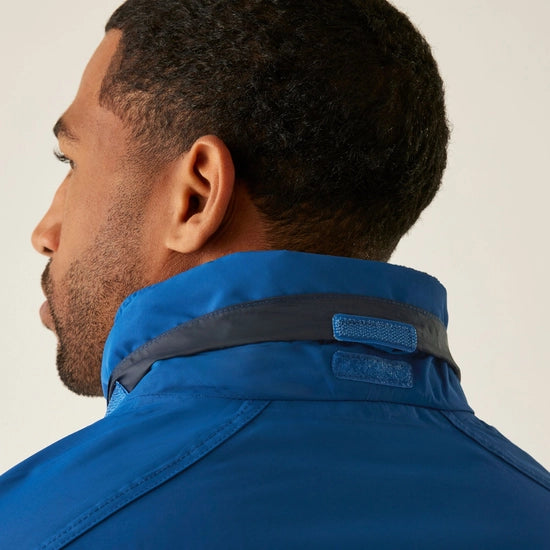 Men's Dover Fleece Lined Waterproof Insulated Bomber Jacket | Royal Blue Navy