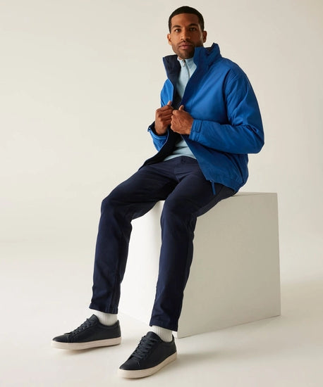 Men's Dover Fleece Lined Waterproof Insulated Bomber Jacket | Royal Blue Navy