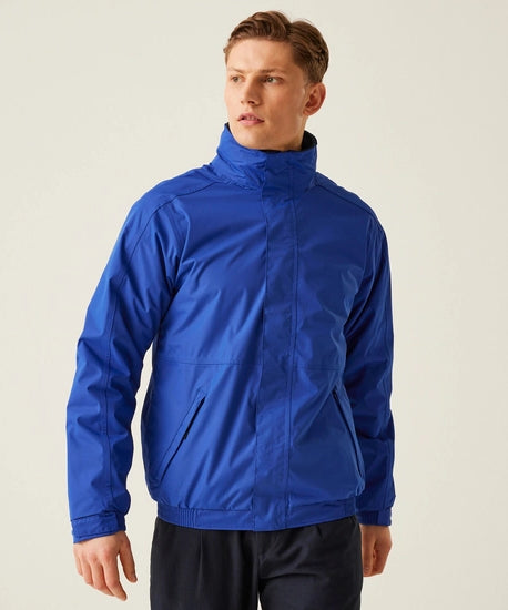 Men's Dover Fleece Lined Waterproof Insulated Bomber Jacket | New Royal