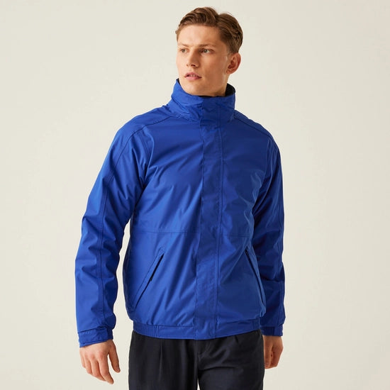 Men's Dover Fleece Lined Waterproof Insulated Bomber Jacket | New Royal