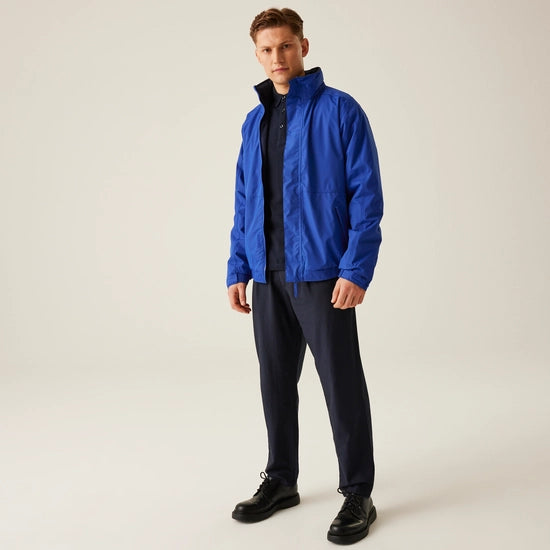 Men's Dover Fleece Lined Waterproof Insulated Bomber Jacket | New Royal