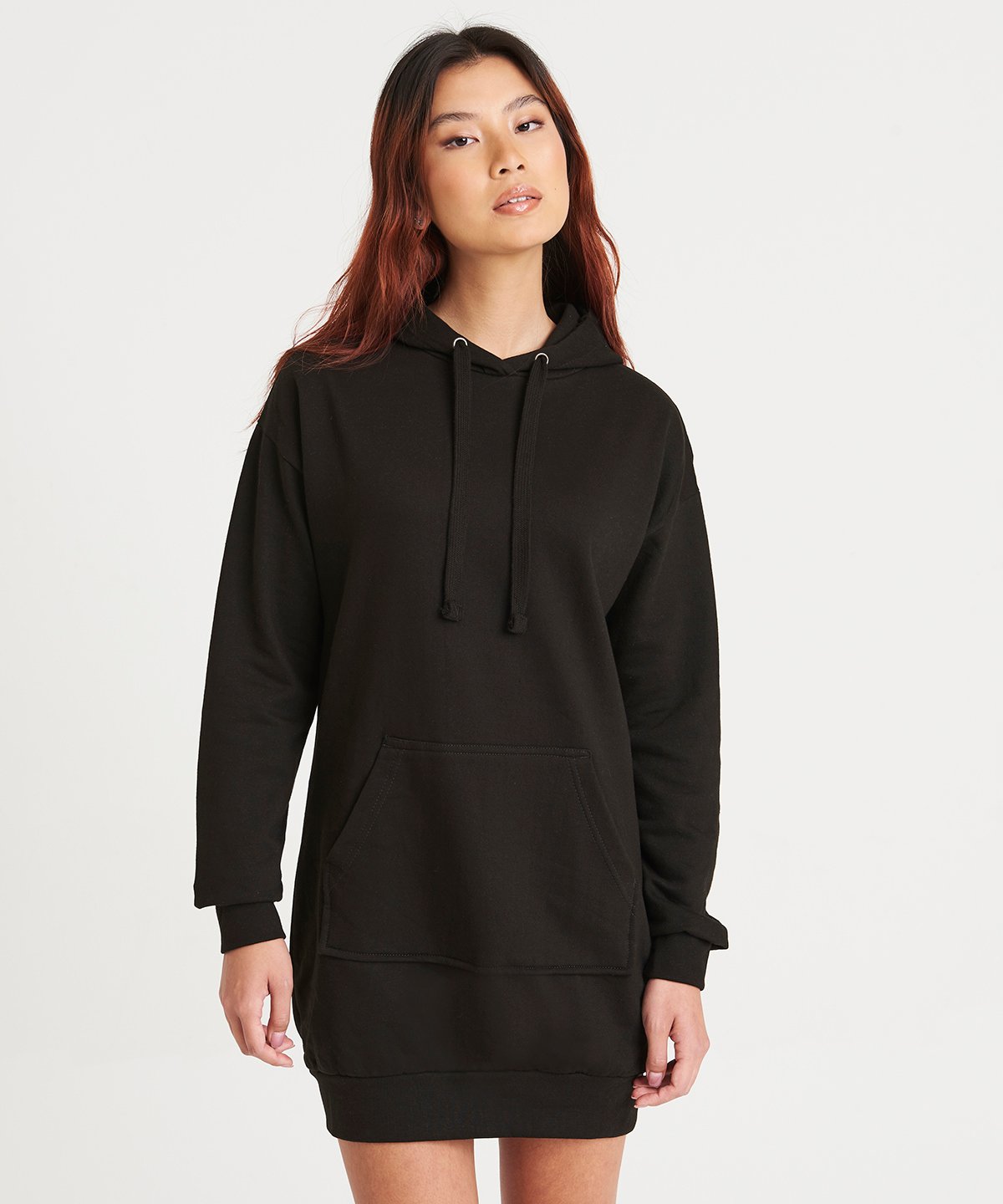 JH015 Women’s Hoodie Dress – Longline Relaxed Fit, 280gsm