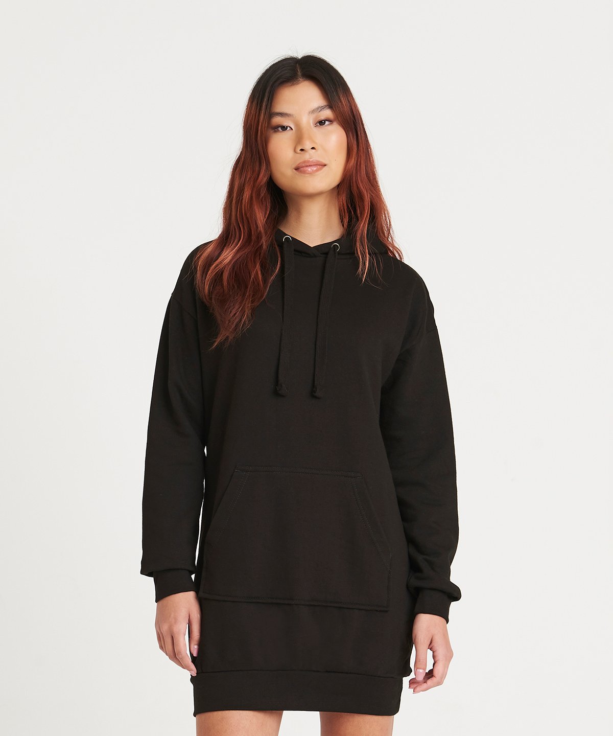 JH015 Women’s Hoodie Dress – Longline Relaxed Fit, 280gsm