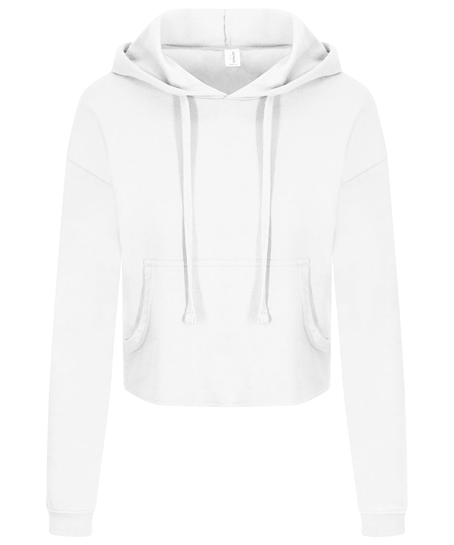 JH016 Women’s Cropped Hoodie – Relaxed Fit, Soft Fleece