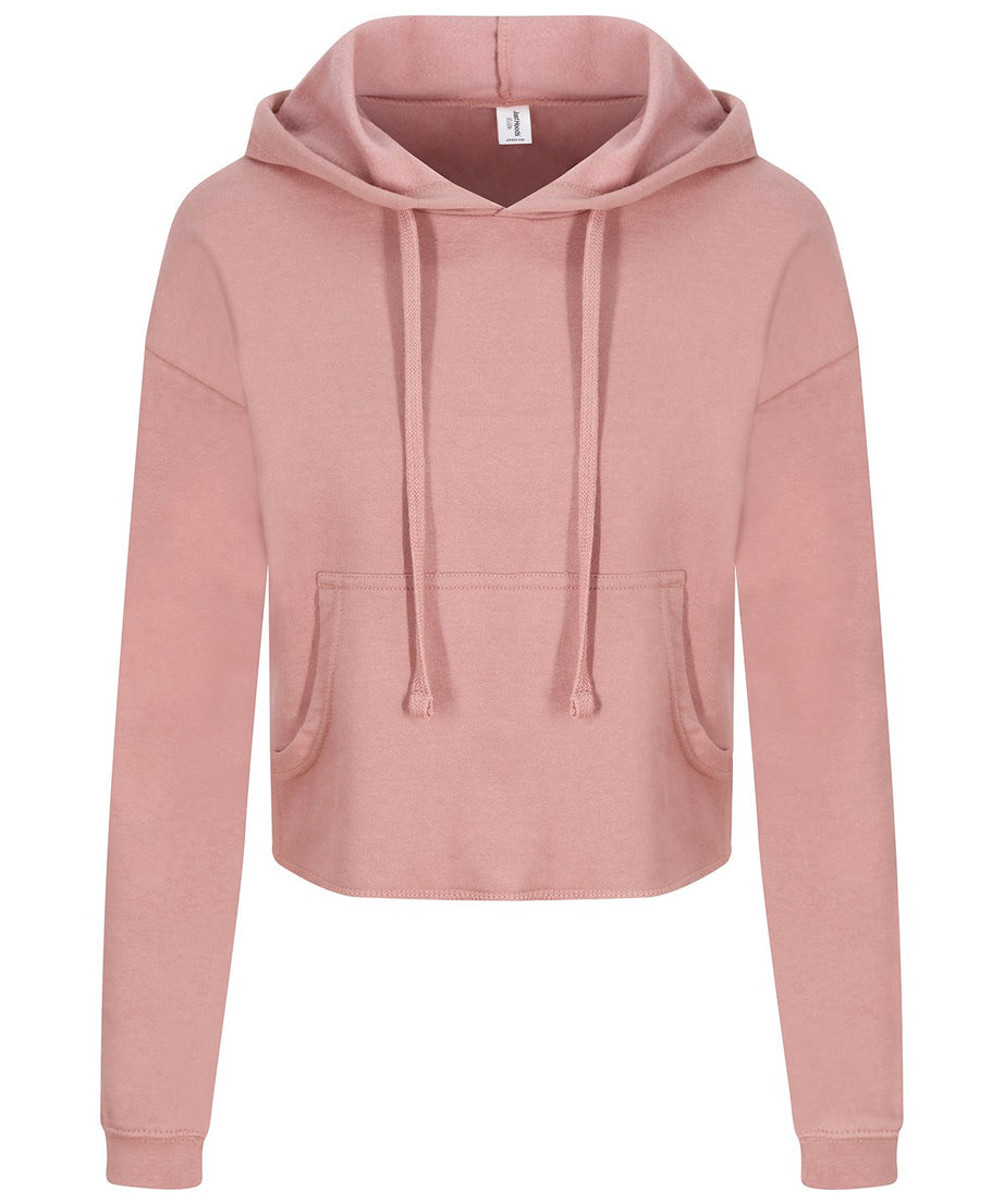 JH016 Women’s Cropped Hoodie – Relaxed Fit, Soft Fleece