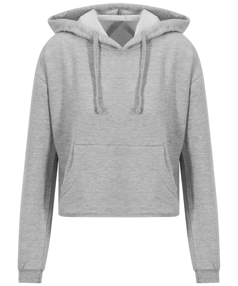 JH016 Women’s Cropped Hoodie – Relaxed Fit, Soft Fleece