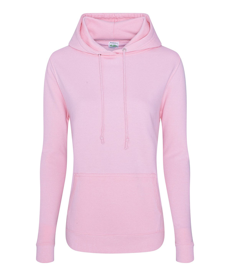JH01F Women’s College Hoodie – 280gsm Ringspun Cotton Blend