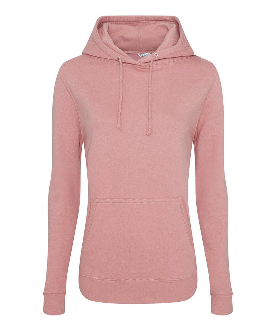 JH01F Women’s College Hoodie – 280gsm Ringspun Cotton Blend
