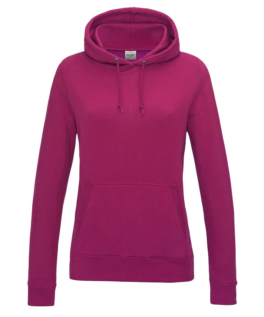 JH01F Women’s College Hoodie – 280gsm Ringspun Cotton Blend