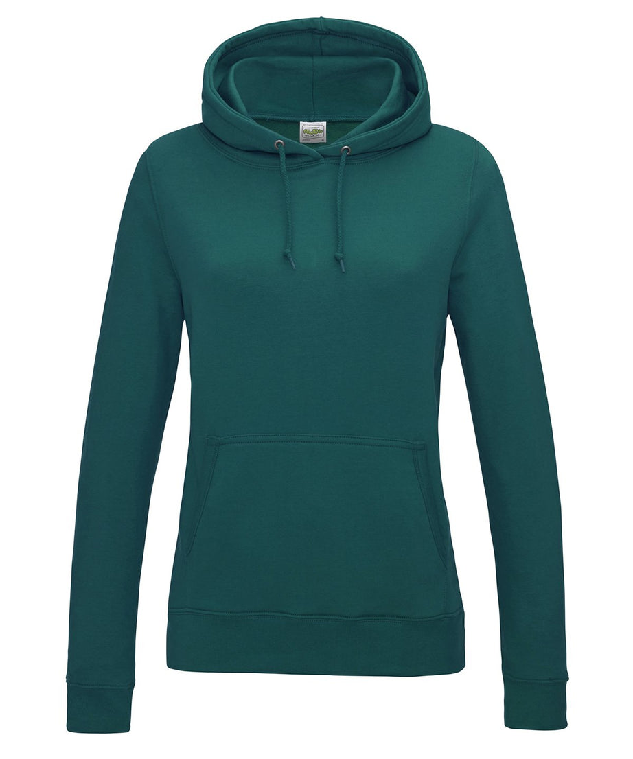 JH01F Women’s College Hoodie – 280gsm Ringspun Cotton Blend
