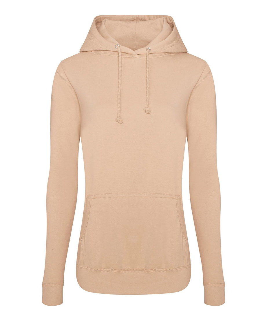 JH01F Women’s College Hoodie – 280gsm Ringspun Cotton Blend