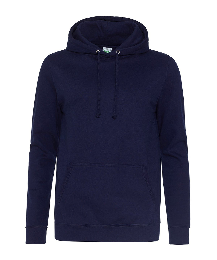 JH01F Women’s College Hoodie – 280gsm Ringspun Cotton Blend
