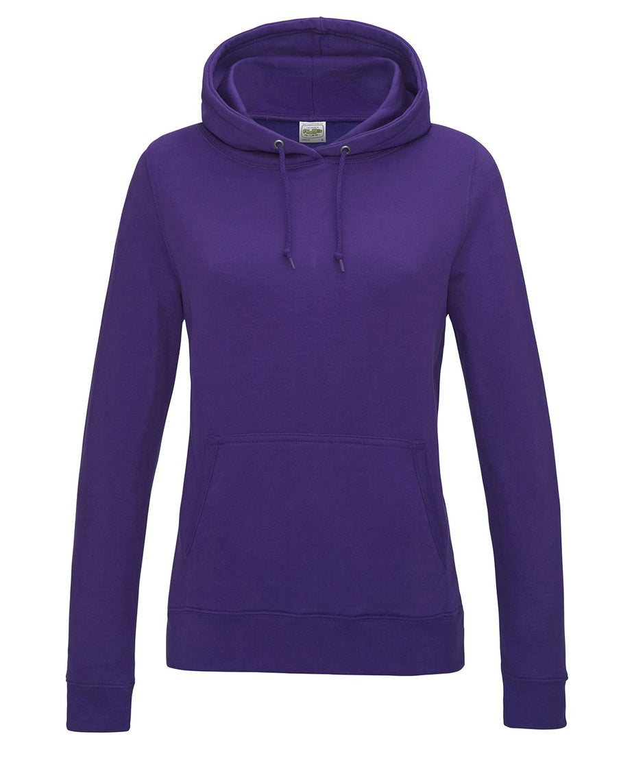 JH01F Women’s College Hoodie – 280gsm Ringspun Cotton Blend