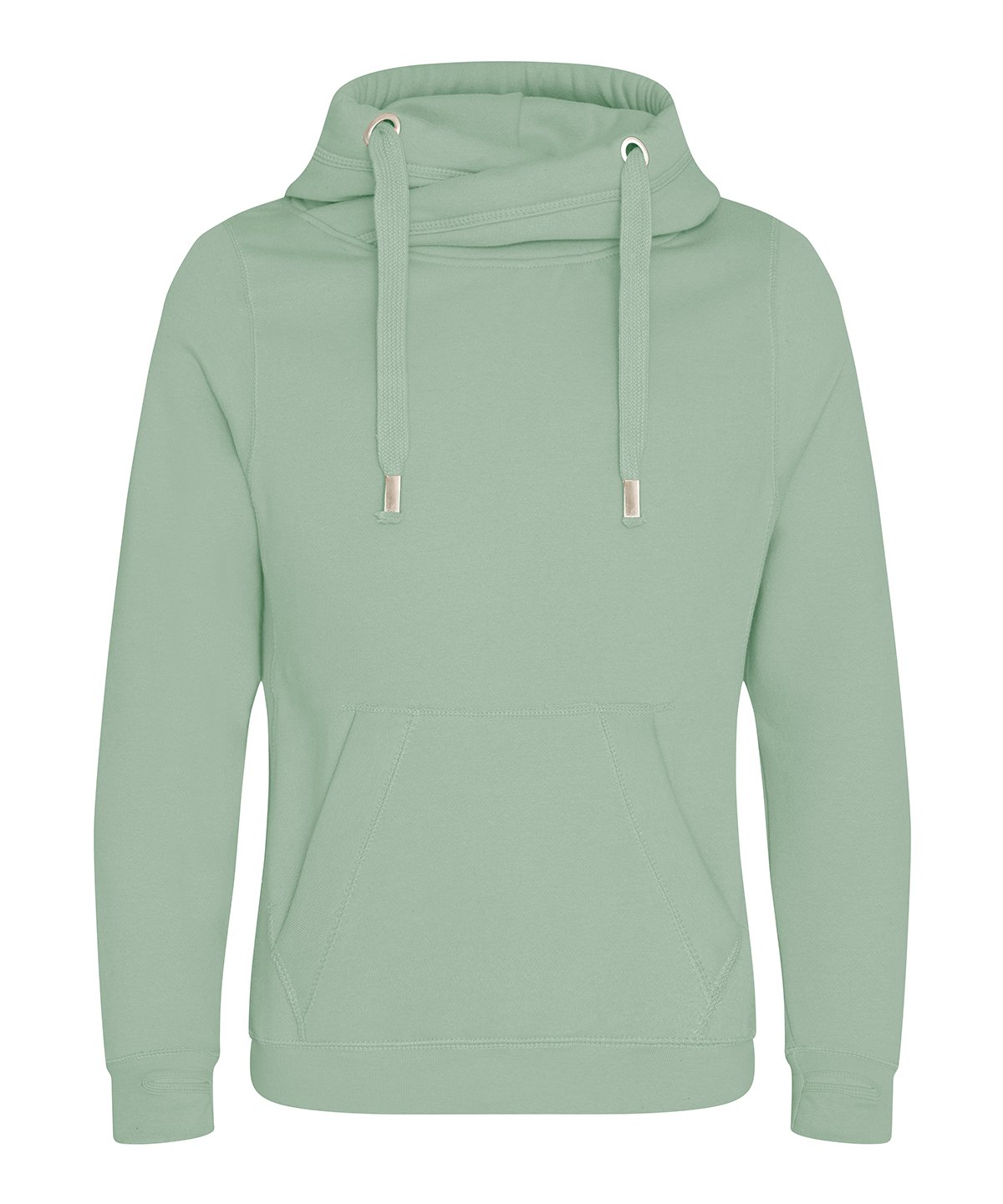 JH021 Cross Neck Hoodie – Heavyweight 330gsm Cotton Blend