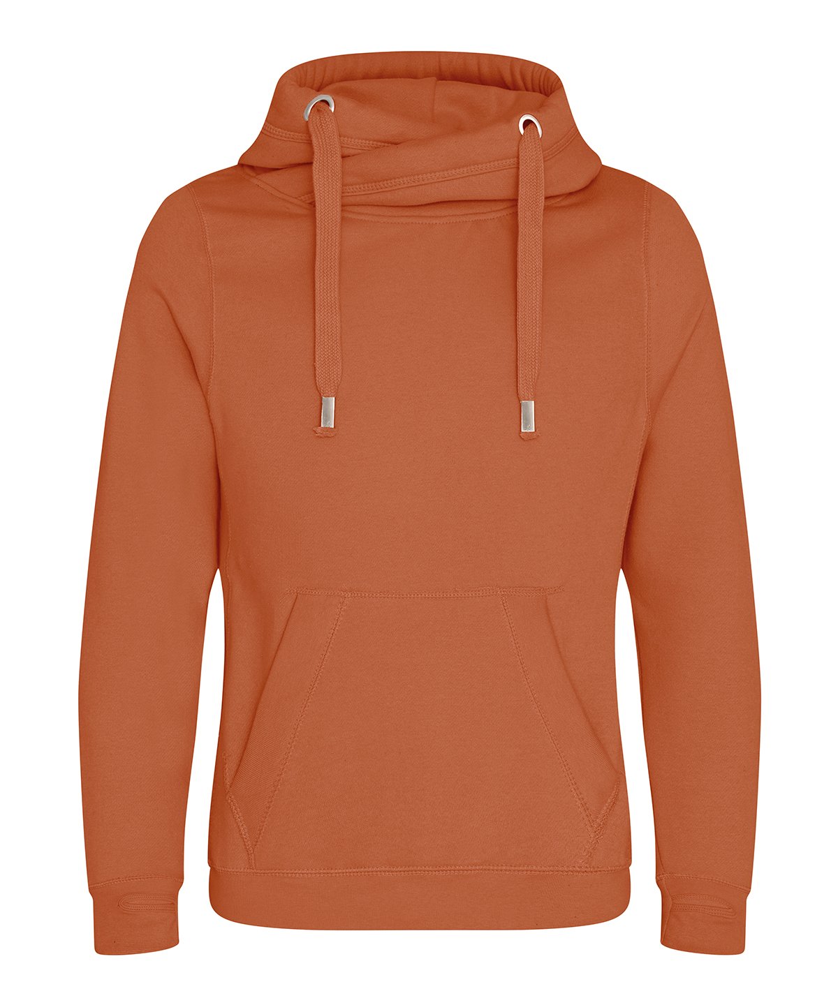 JH021 Cross Neck Hoodie – Heavyweight 330gsm Cotton Blend