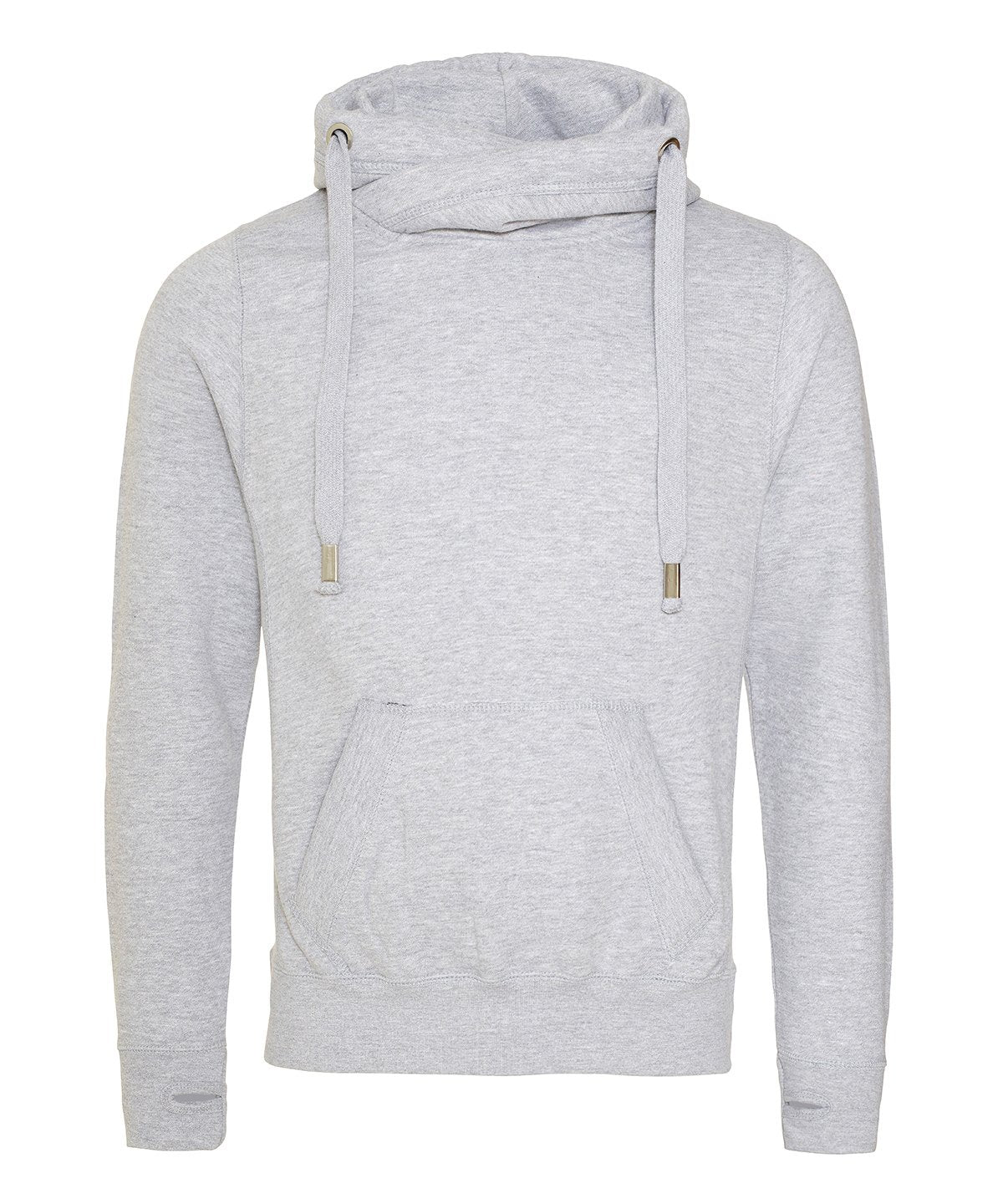 JH021 Cross Neck Hoodie – Heavyweight 330gsm Cotton Blend