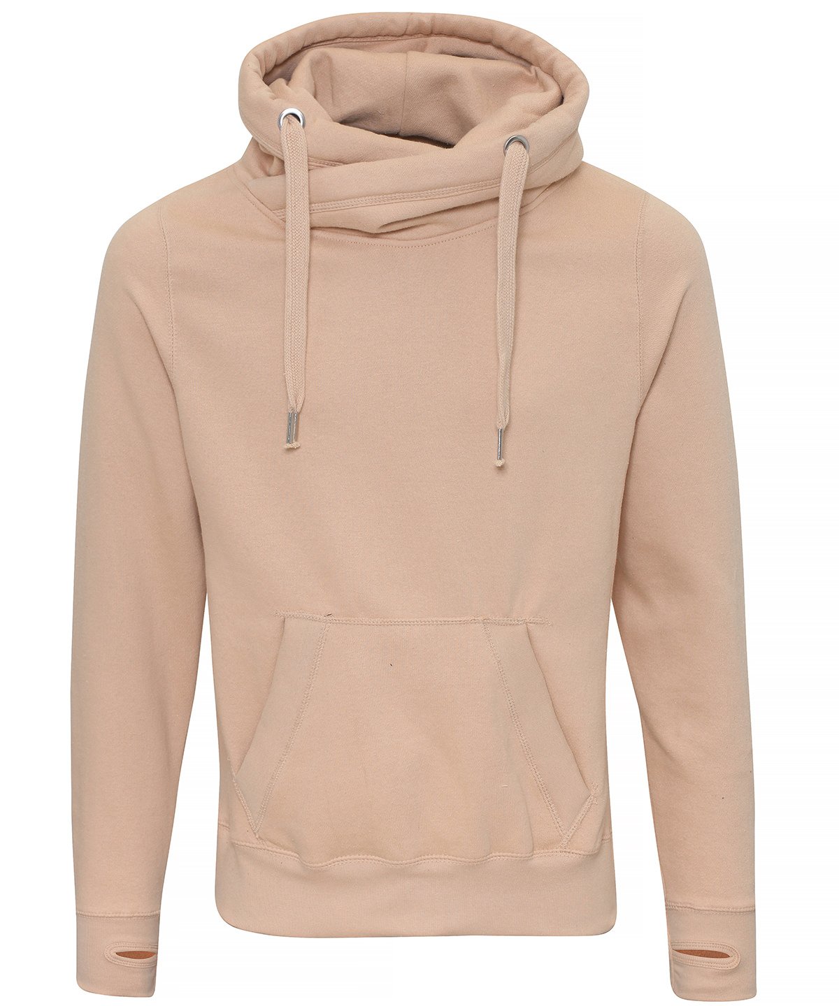 JH021 Cross Neck Hoodie – Heavyweight 330gsm Cotton Blend