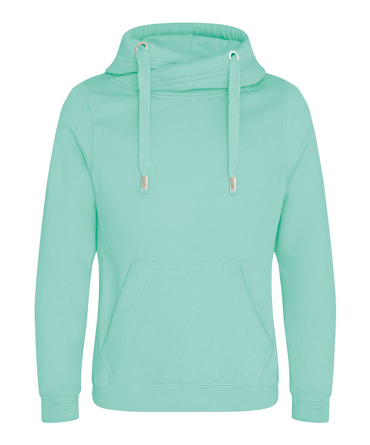 JH021 Cross Neck Hoodie – Heavyweight 330gsm Cotton Blend
