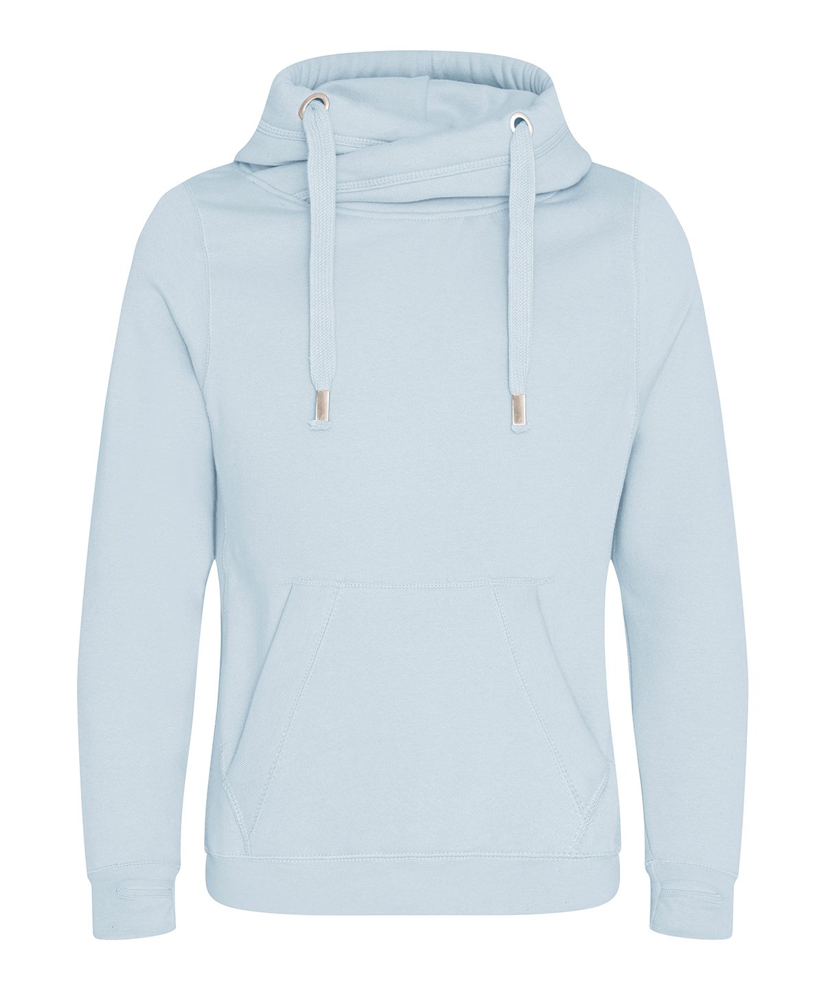 JH021 Cross Neck Hoodie – Heavyweight 330gsm Cotton Blend
