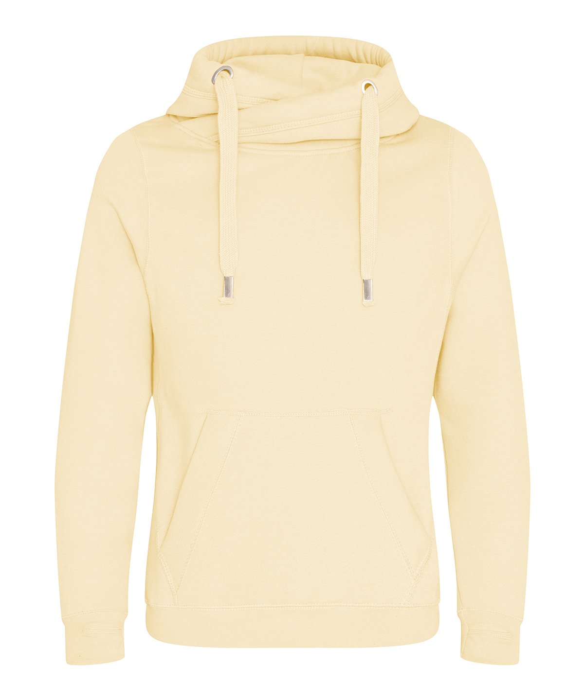 JH021 Cross Neck Hoodie – Heavyweight 330gsm Cotton Blend